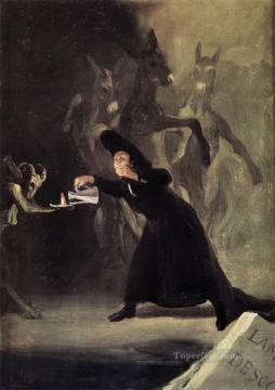 Francisco goya Painting - El hombre embrujado Francisco de Goya